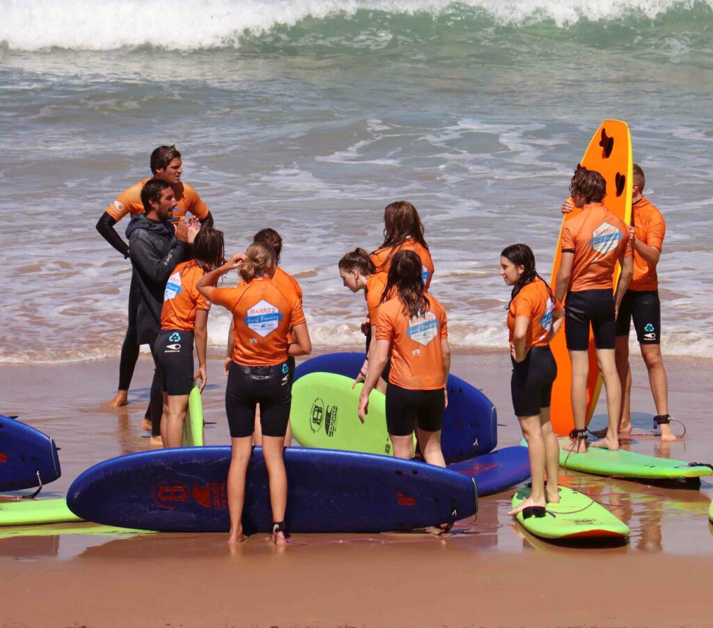 surf debutant biarritz